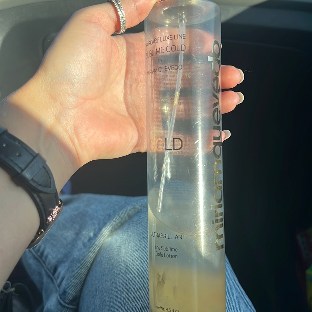 ISO Sublime gold lotion